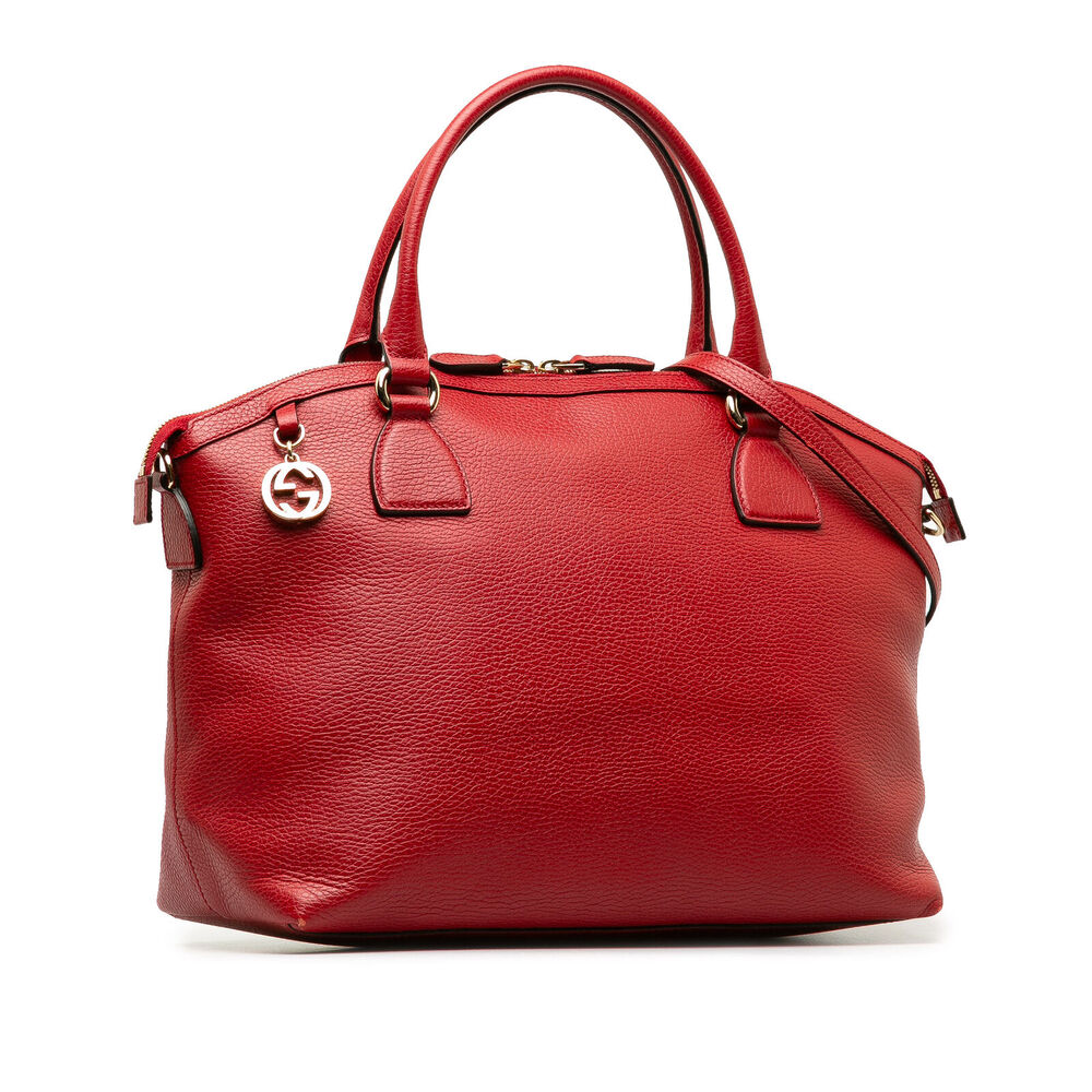 Auth Gucci Convertible Gg Charm Dome #127298G54B - Picture 2 of 11